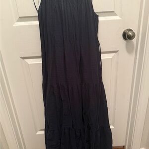 Banana Republic Dark Blue Cotton Dress